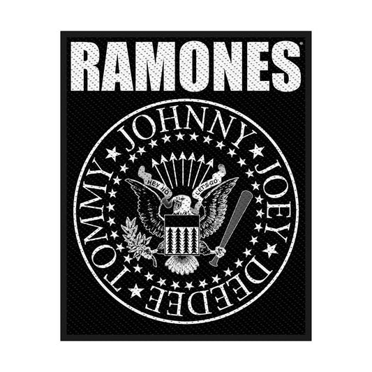Ramones Classic Seal Woven Patch