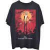 The Nightmare Before Christmas Jack Orange Sun & Logo T-shirt