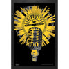 Microphone Framed Wall Art