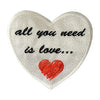 Lennon & McCartney LAMCL All You Need Is Love Embroidered Patch