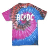 White Logo On Burst Tie Dye Tee Tie Dye T-shirt