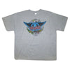 Rockin' Eagle on Athletic Gray Tee T-shirt