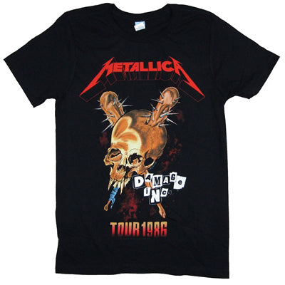 Metallica Damage 1986 Tee T-shirt
