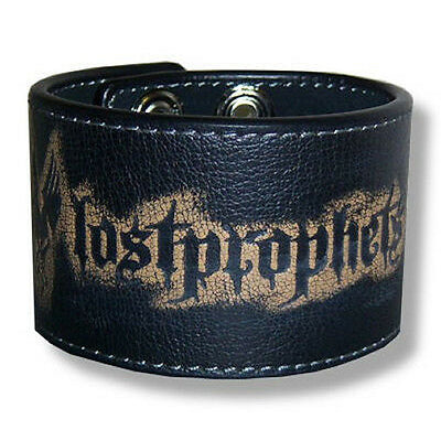 Griffins Black Leather Printed Logo Wrist Band Wristband