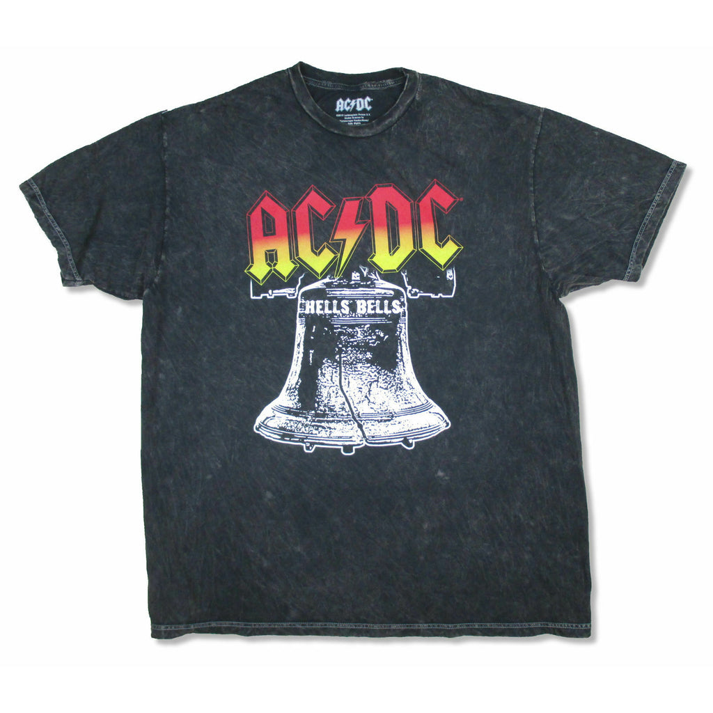 AC/DC Hells Bells Stonewashed T-shirt | AC/DC Merch Store
