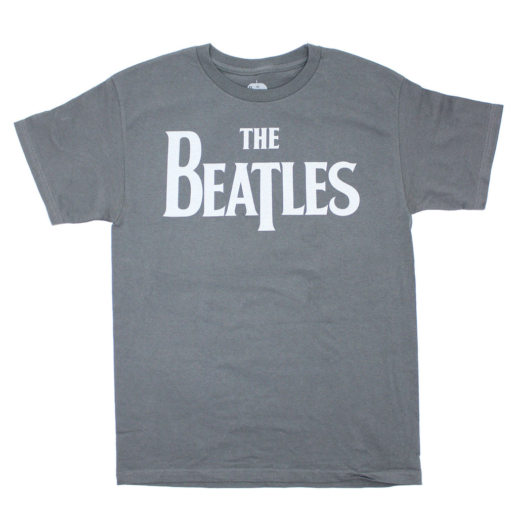 Beatles Classic Grey Drop T Logo on Dark Grey Shirt T-shirt 436913 ...