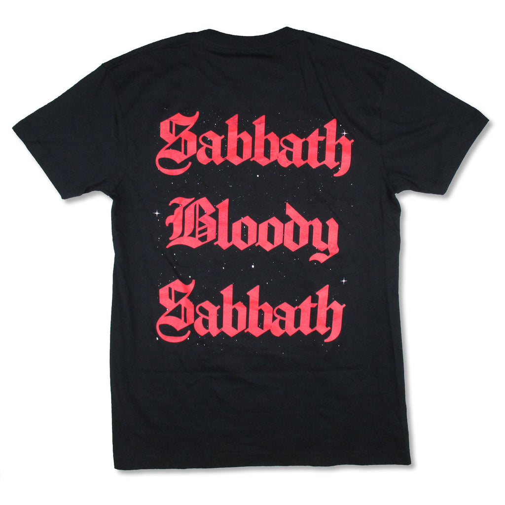 Black Sabbath B&w Church Band Photo T-shirt 436931 | Rockabilia Merch Store