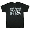 Greyscale Band Portrait T-shirt