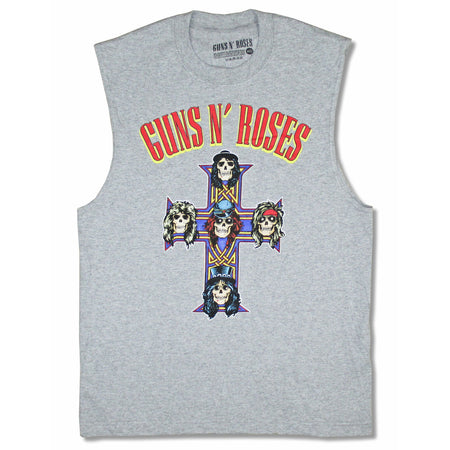 Cross Heather Tank Top Muscle Mens Tank