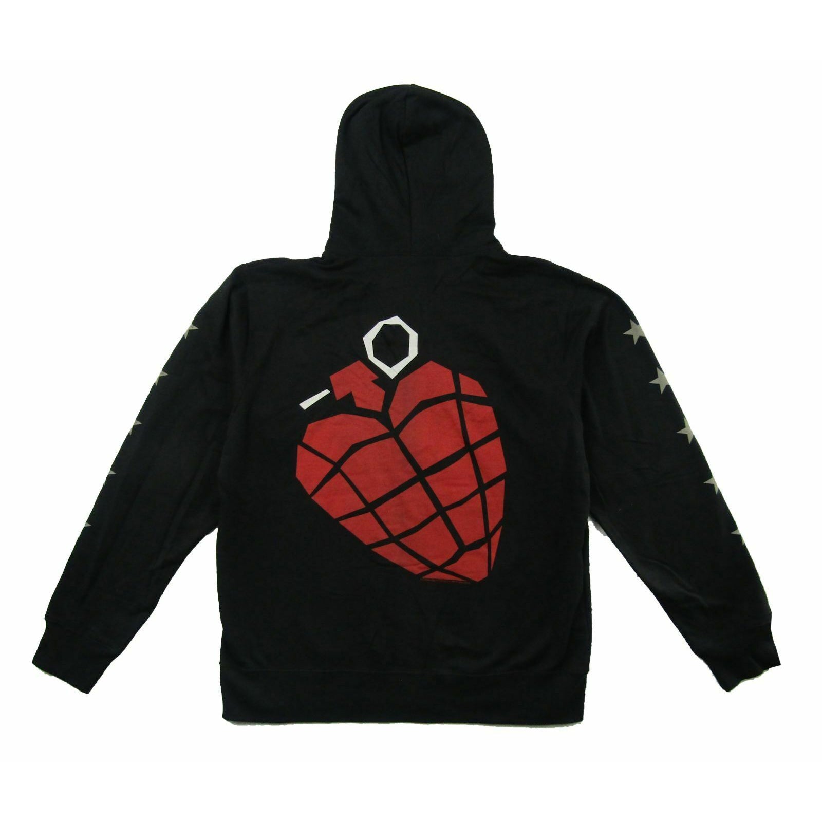 Green Day American Idiot Zippered Hooded Sweatshirt