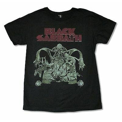 Black Sabbath Green Bed T-shirt