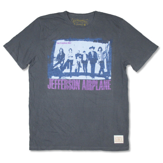 Jefferson Airplane Jefferson Airplane San Francisco 1967 Jim Marshall Line T-shirt