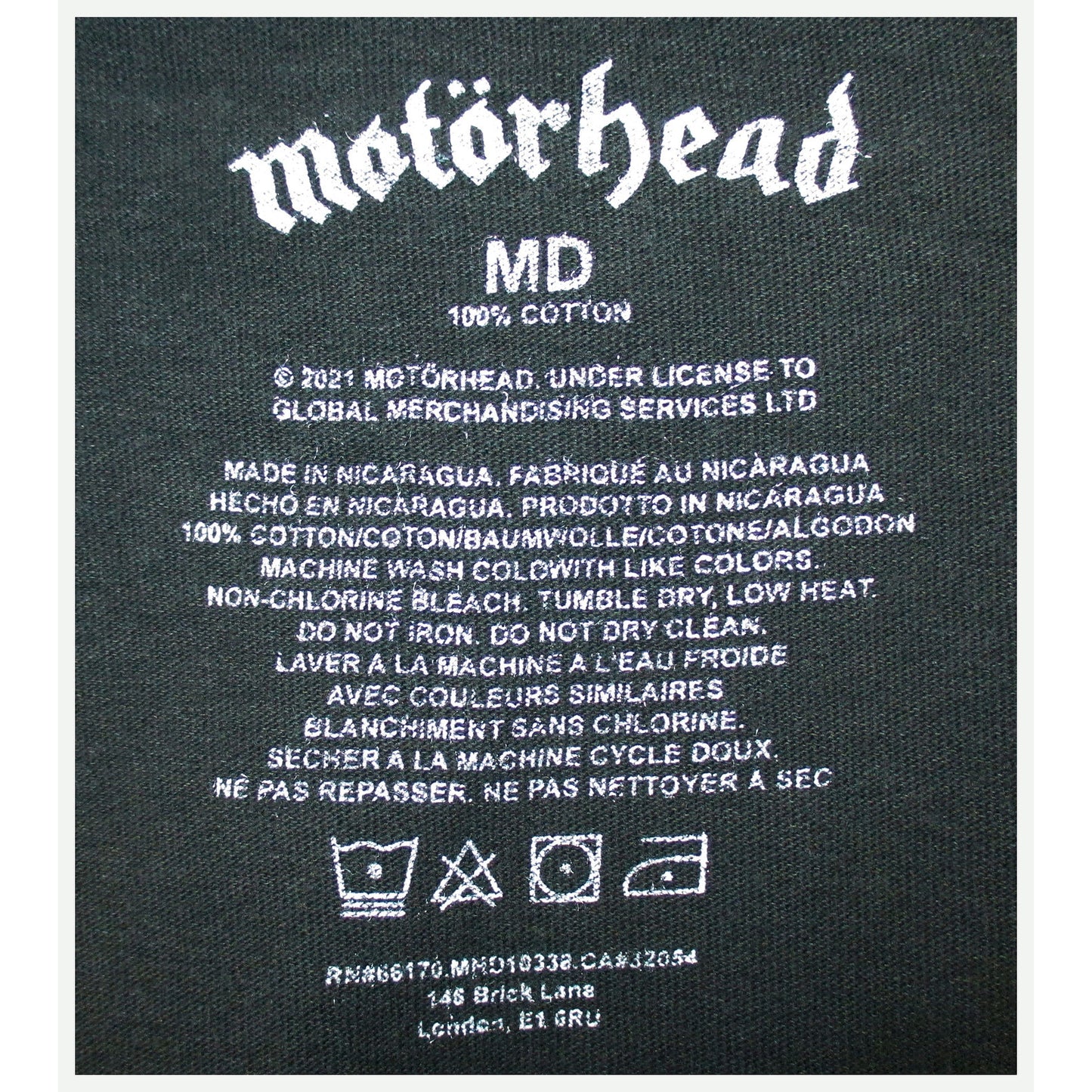 Motorhead 3 Aces Stonewashed T-shirt