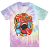 72 Stars Tongue Pastel Tie Dye T-shirt