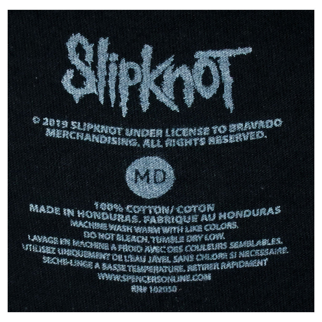 Slipknot Distorted Yellow Flames T-shirt