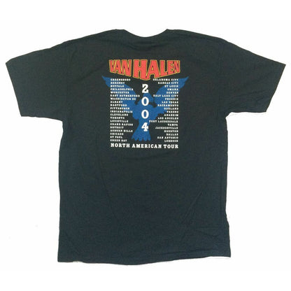Van Halen Eagle Image Tour 2004 Usa Canada T-shirt