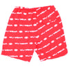 Red City Logo Swim Trunks Board Shorts Board Shorts