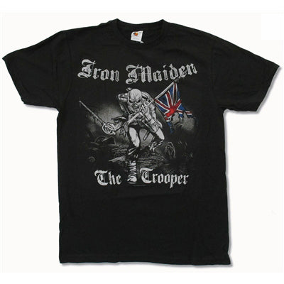 Iron Maiden Trooper Sketched Tee T-shirt