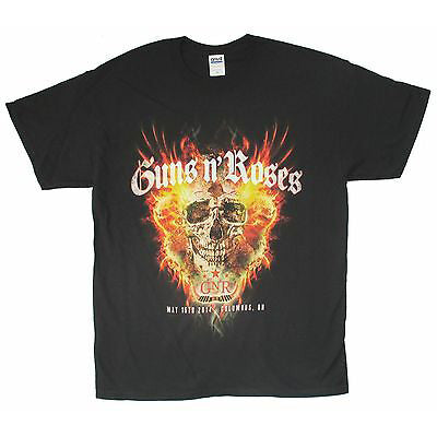 Guns N Roses Rise Ohio May 16 2014 Event T-shirt