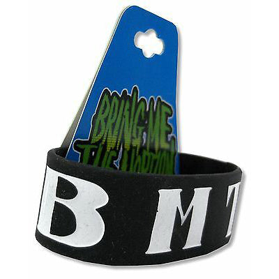 Symbols Circle Black Silicone Wristband Rubber Bracelet