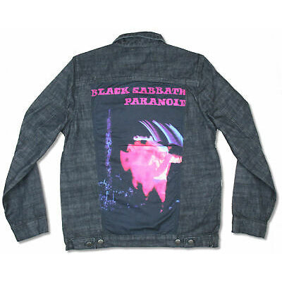 Paranoid Black Denim Jean Jacket Denim Jacket