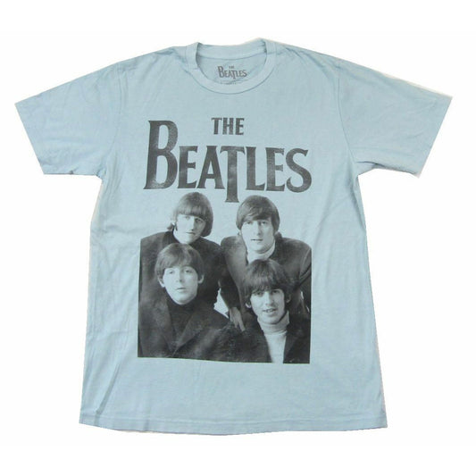 Beatles Beatles Faded Photo Band Image T-shirt