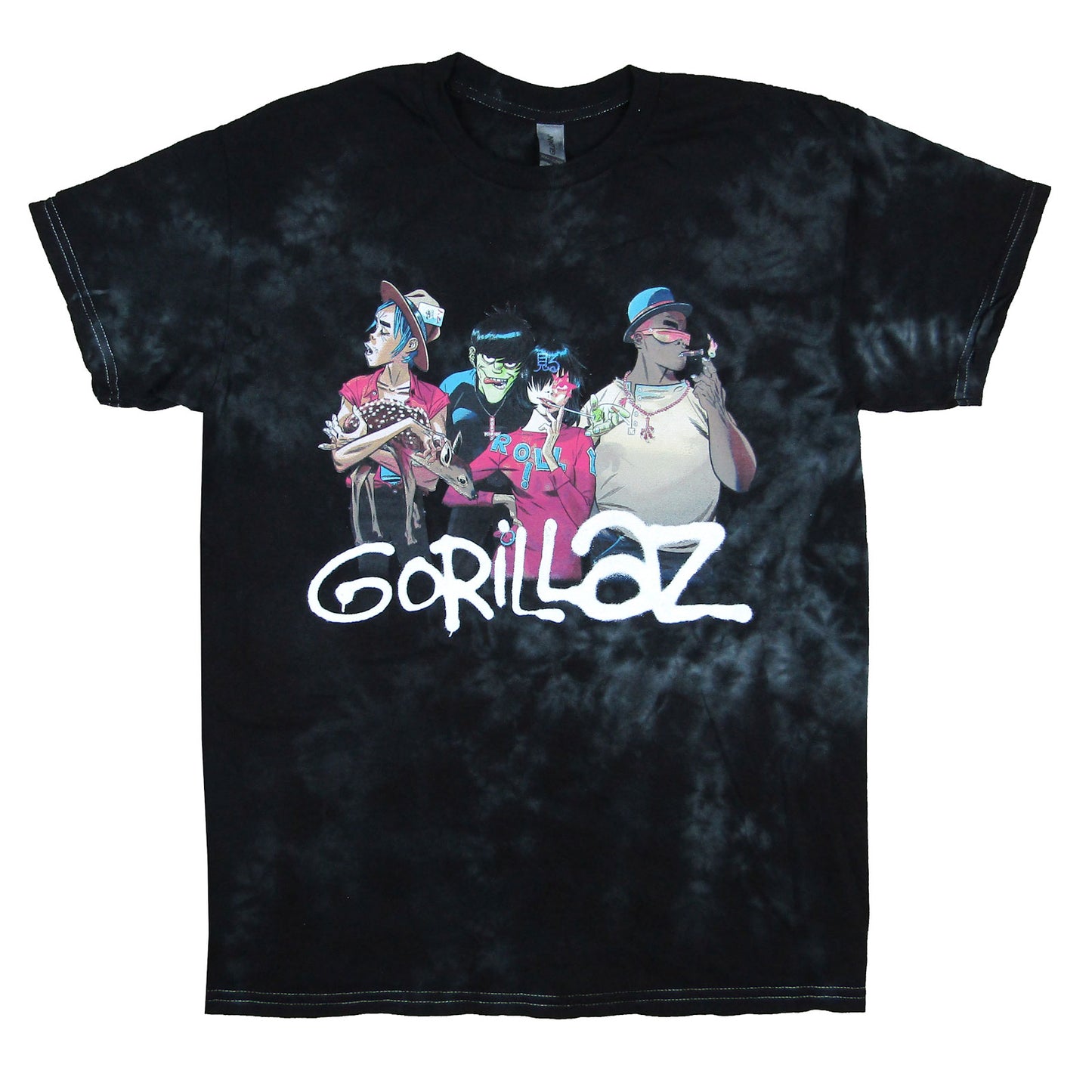 Gorillaz Fawn Tie Dye T-shirt