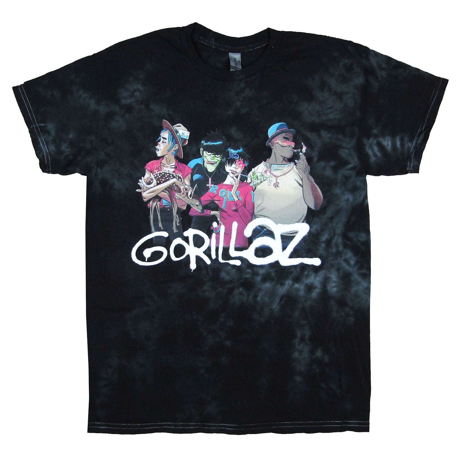 Gorillaz Fawn Tie Dye T-shirt