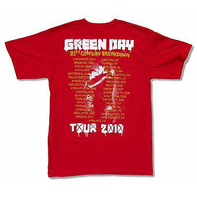 Green Day Kiss 2010 Tour T-shirt