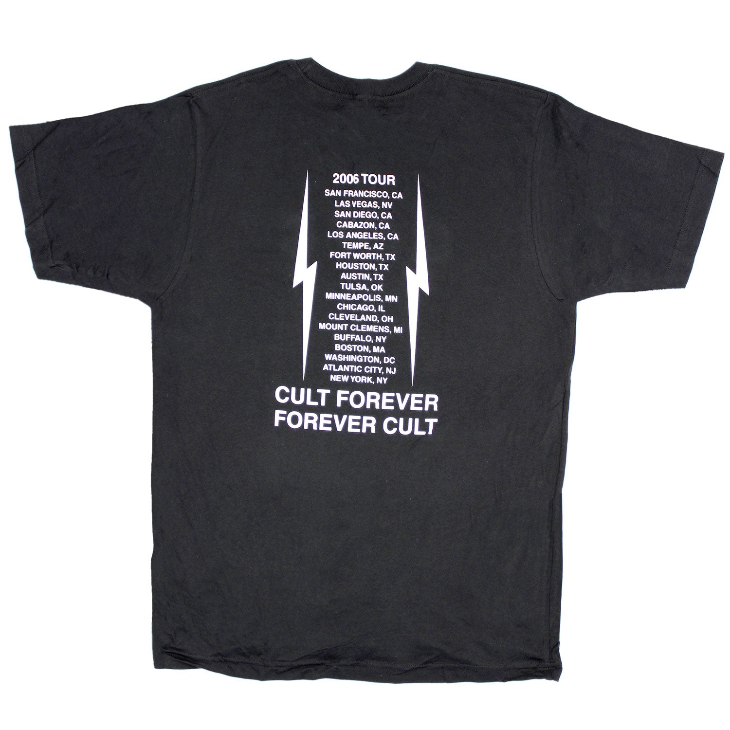 Cult Cffc Forever 2006 Tour T-shirt
