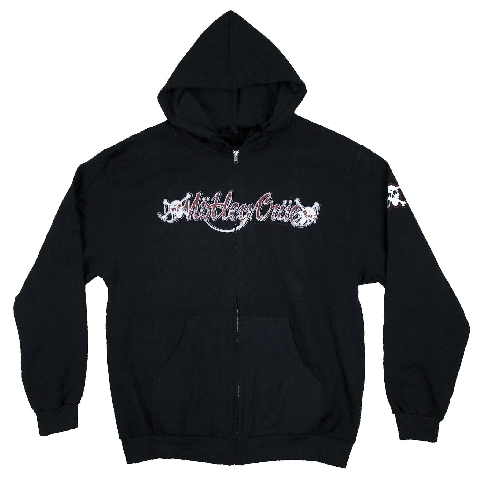 Logo Dr. Feelgood Zip Up Zippered Hooded Sweatshirt