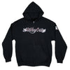 Logo Dr. Feelgood Zip Up Zippered Hooded Sweatshirt