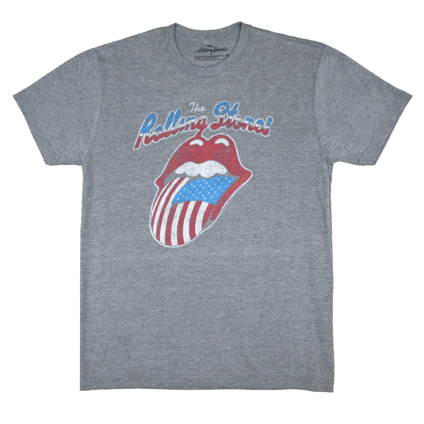 Rolling Stones Flag Tongue Heather T-shirt