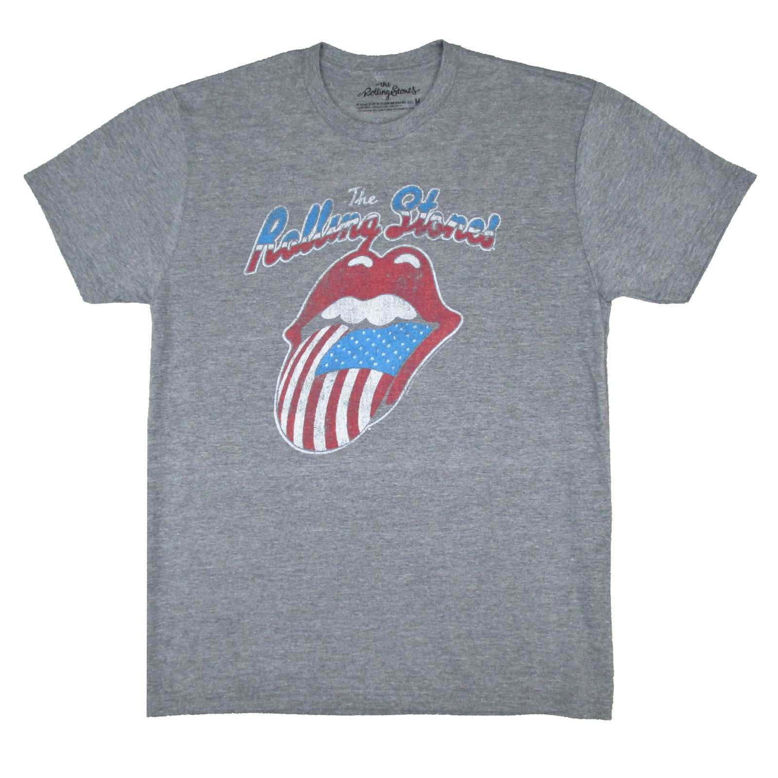 Rolling Stones Flag Tongue Heather T-shirt