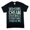 Cream Cash Money Text T-shirt