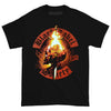 Doom Crew Inc. Flaming Skull SDMF Logo T-shirt