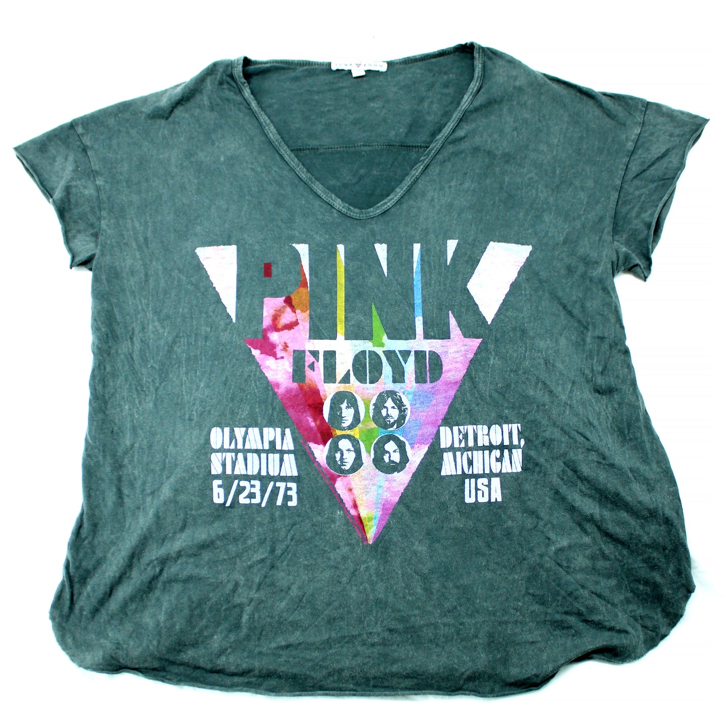 Pink Floyd Olympia Stadium 6/23/73 Detroit, Michigan USA by Junk Food Junior Top