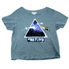 Vintage Space Filled Prism Logo Junior Top