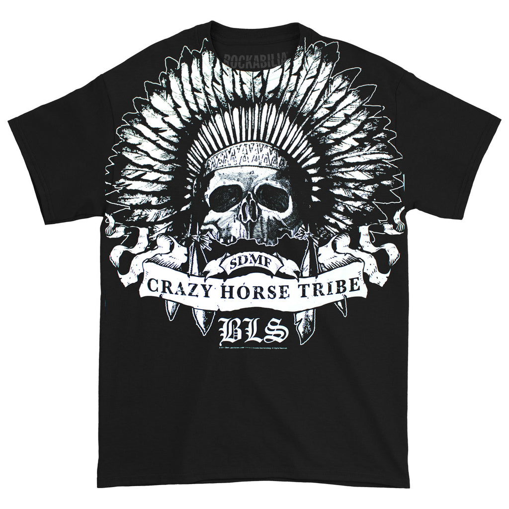 Black Label Society Crazy Horse Tribe T-shirt 438689 | Rockabilia Merch ...