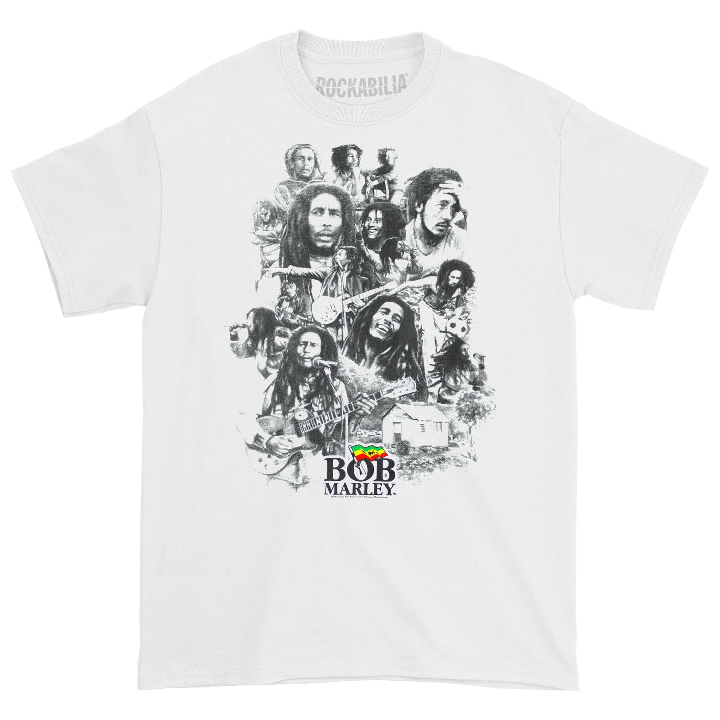 Face Collage Tee T-shirt