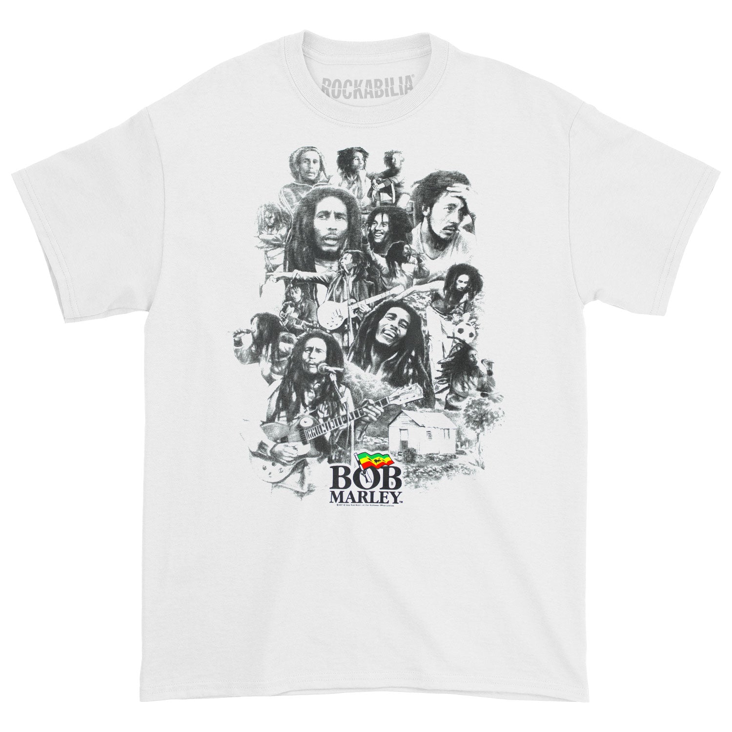 Face Collage Tee T-shirt