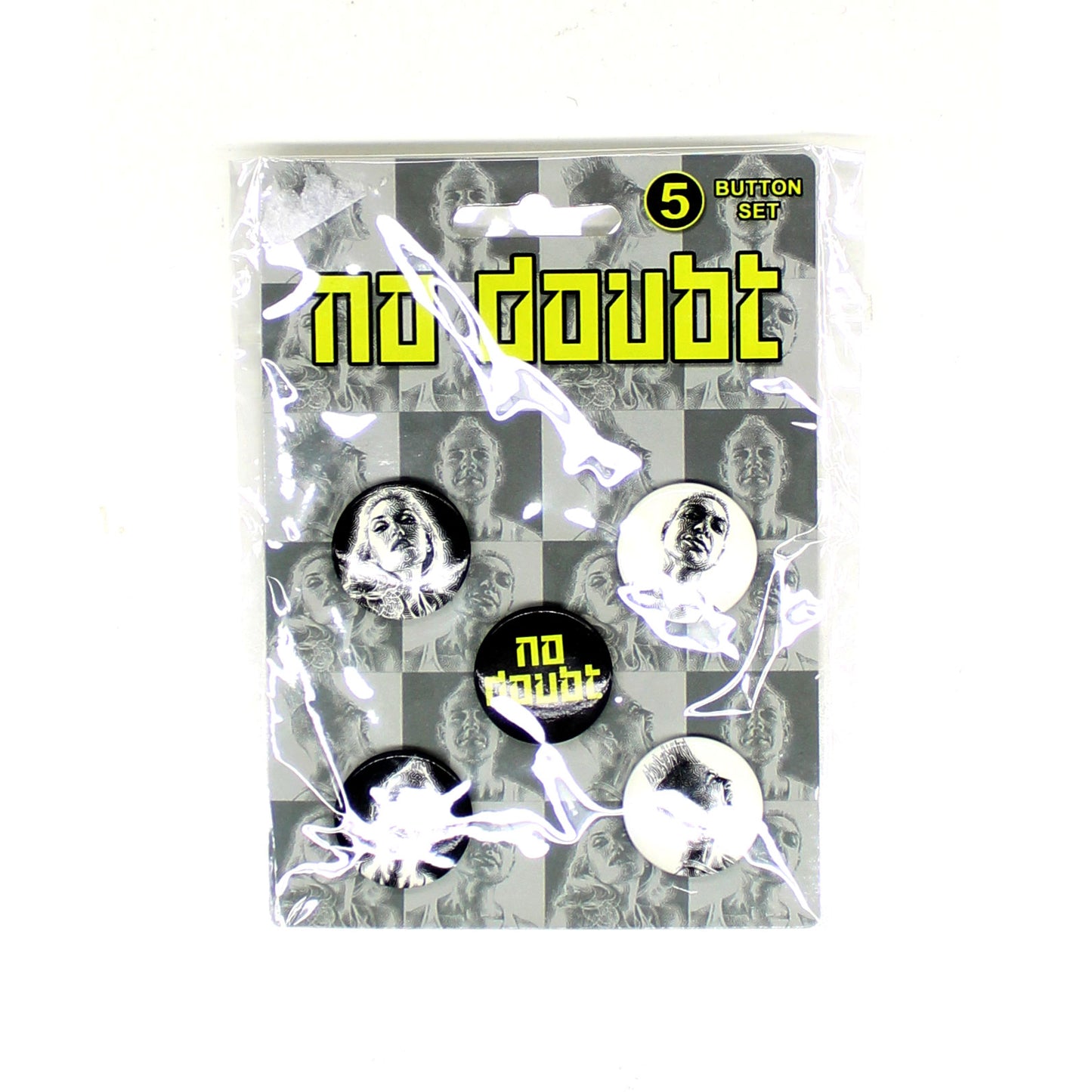 5 Button Set Collector Items