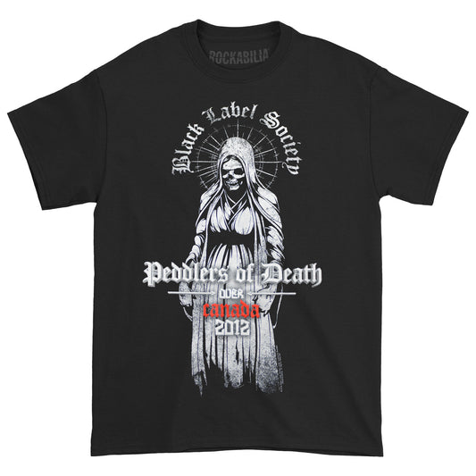 Black Label Society Peddlers Of Death Over Canada 2012 T-shirt