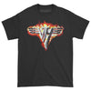Vintage Distressed VH Logo In Flames (Oversized Tee) Vintage T-shirt