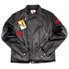 14 On Fire Leather Motorcycle Jacket Jacket