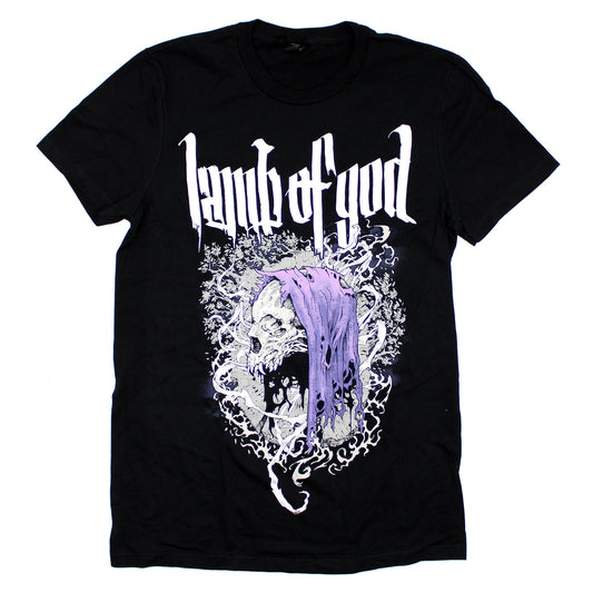 Lamb Of God Hooded Skull T-shirt
