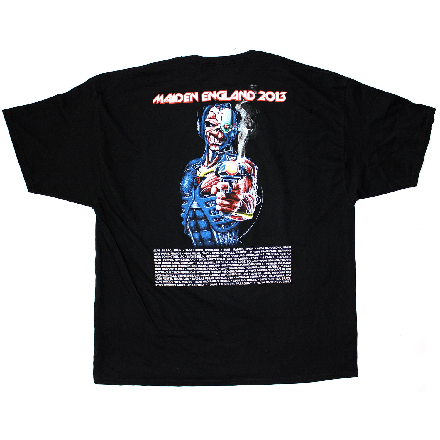 Iron Maiden Maiden England 2013 T-shirt