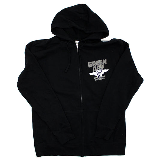 Green Day 21st Century Breakdown Zippered Hooded Sweatshirt