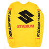 Stadium 2017 World Tour Long Sleeve Tee (Yellow) Long Sleeve