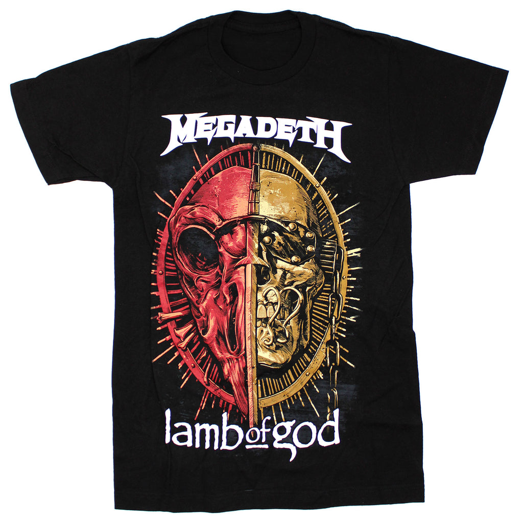 Megadeth Megadeth Lamb Of God The Metal Tour Of The Year T-shirt